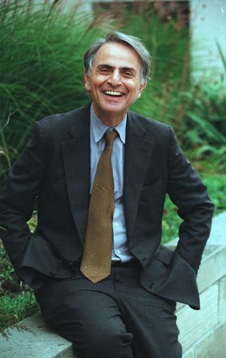 Astronomer Carl Sagan