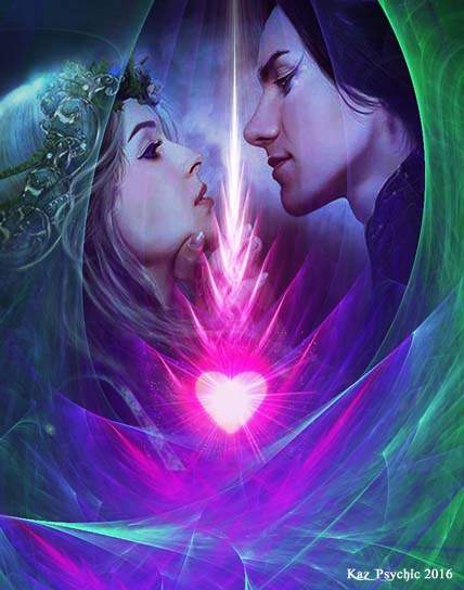 Eternal Flame of a Soul Mate Passion by Kaz Psychic January 2016 428 x 544