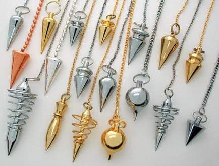 Metal Dowsing Pendulums