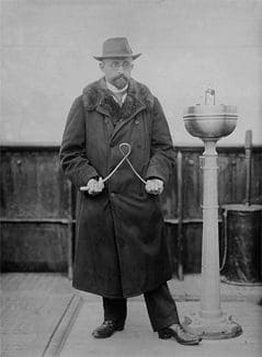 Otto Edler von Graeve dowsing in 1913