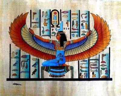 Winged Goddess Isis